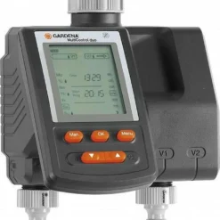 GARDENA Besproeiingsomputer MultiControl Duo - 3 Besproeiingen Per Dag - 1min Tot 3u 59min. -Exporteren Buiten Groen Winkel 1040x1200