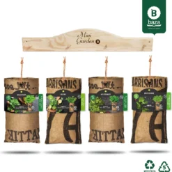 Hangtuintjes Keukenkruiden Kweken - Set 4st. -Exporteren Buiten Groen Winkel 1138x1200