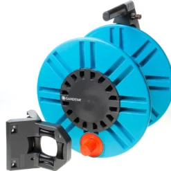 GARDENA - Wandslanghouder 60 Met Slanggeleider - Slanghouder - Maximale Capaciteit 60 Meter