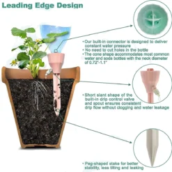 BOTC Waterdruppelaar Set Van 6 Stuks Voor Planten - Watergeefsysteem -Exporteren Buiten Groen Winkel 1200x1193 2