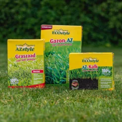 ECOstyle Graszaad Herstel Snelkiemend Gazon Gras – Herstelt Kale Plekken – Vogelwerende Coating – Geschikt Voor Zon- En Schaduw Gazons - Snelle Kieming – 80 - 120M² – 2 KG -Exporteren Buiten Groen Winkel 1200x1200 354