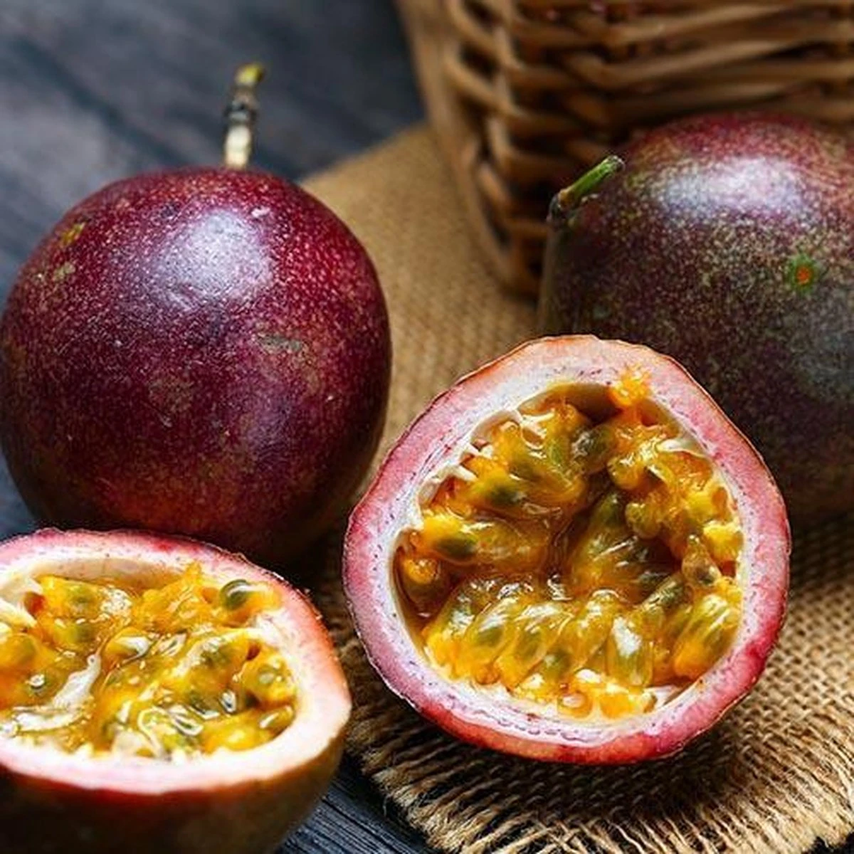 Fruit Zaden - Passievrucht 2 Fruit Zaden - Passievrucht - Afbeelding 2