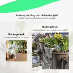 HGMD Waterdruppelaar Set Van 8 Stuks Voor Planten Transparant - Blauw - Waterdruppelaar Voor Kamerplanten – Waterbol - Waterdruppelaar Voor Planten - Watergeefsysteem -Exporteren Buiten Groen Winkel 1200x1200 698