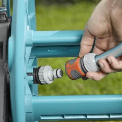 GARDENA - AquaRoll M CleverRoll Easy Slangenwagen - Maximaal 60 Meter - Inklapbare Zwengel -Exporteren Buiten Groen Winkel 1200x799 22