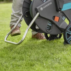 GARDENA - AquaRoll L CleverRoll L Easy Set Slangenwagen - Maximaal 50 Meter - Verstelbare Handgreep -Exporteren Buiten Groen Winkel 1200x800 45