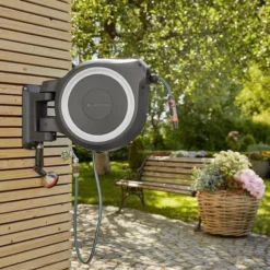 GARDENA - Wandslangenbox RollUp M/L Wit - 25 Meter Slang -Exporteren Buiten Groen Winkel 1200x846 2