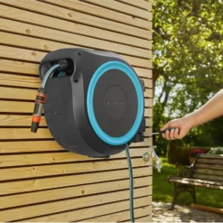 GARDENA - Wandslangenbox Slanghouder - RollUp M/L - 25 Meter - Ø 13 Mm -Exporteren Buiten Groen Winkel 1200x924