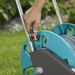 GARDENA AquaRoll M Easy Set - Slangwagen - Maximaal 60 M Opbergcapaciteit -Exporteren Buiten Groen Winkel 799x1200 27
