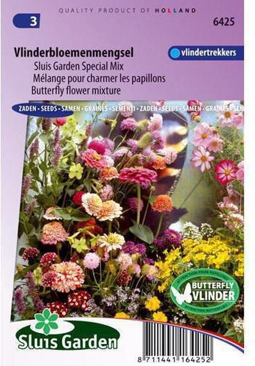 Sluis Garden Mengsel Vlinderbloemen Speciaal Mix 1 Sluis Garden Mengsel Vlinderbloemen Speciaal Mix