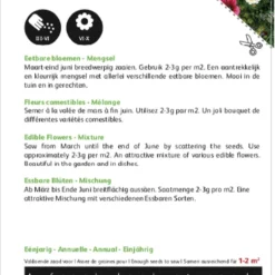 Buzzy® Mengsel Eetbare Bloemen -Exporteren Buiten Groen Winkel 840x1200 6