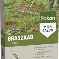 Pokon Graszaad Herstel - 1kg - Gazonherstel - Geschikt Voor 40m² Tot 60m² - Supersnel Egaal Groen Gras -Exporteren Buiten Groen Winkel 844x1200 33